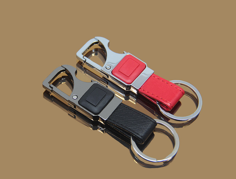 跨境金属钥匙扣定做 创意多功能开瓶器钥匙扣 广告礼品挂件