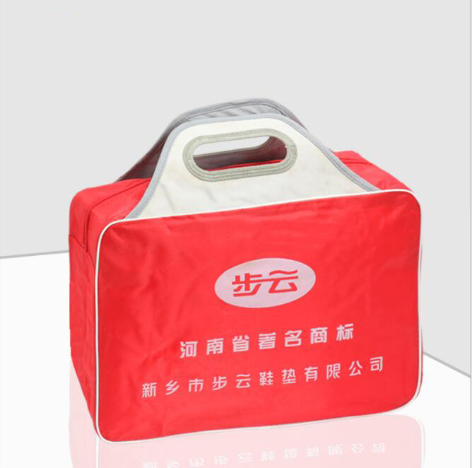 牛津布保温手提袋拉链封口满版印刷