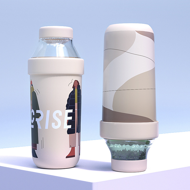 316茶水分离保温杯