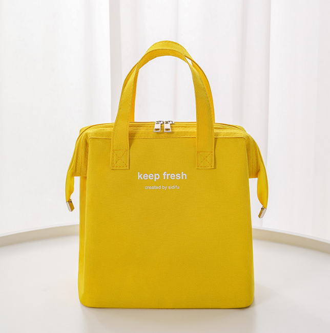 钢架便当包大容量冰包加厚保温保鲜袋上班手提饭盒袋