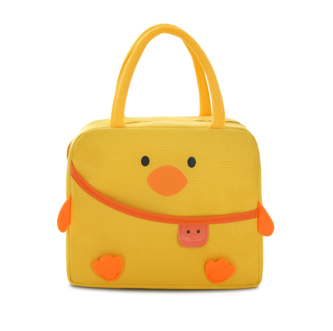 卡通饭袋手提便当包立体午餐包加厚铝箔大容量饭盒袋