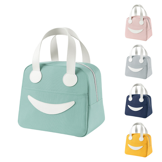 手提便当袋 铝箔保温饭盒袋学生可爱午餐包