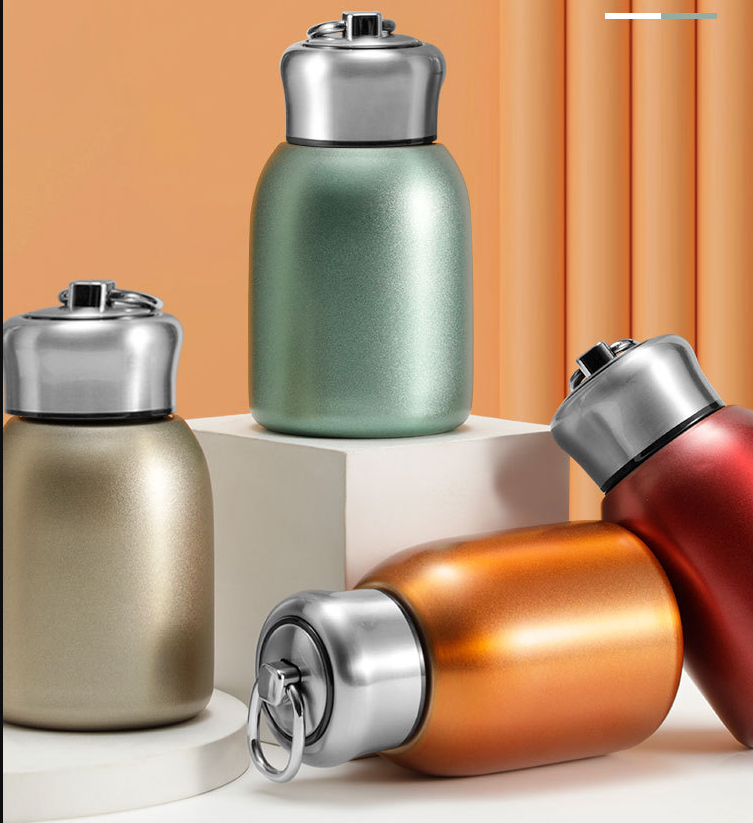 迷你保温杯小巧小容量水杯小胖丁可爱保温杯定制